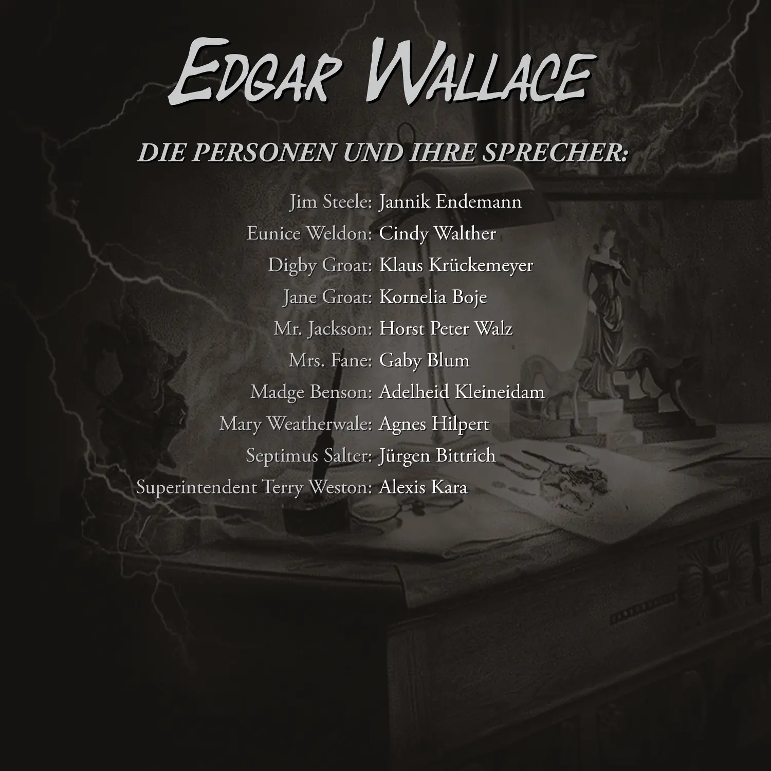 Edgar Wallace Folge 6-Die blaue Hand von Amüsement Musik- und Medienmanagement