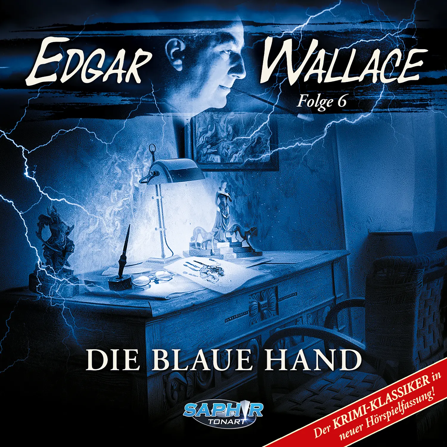 Edgar Wallace Folge 6-Die blaue Hand von Amüsement Musik- und Medienmanagement